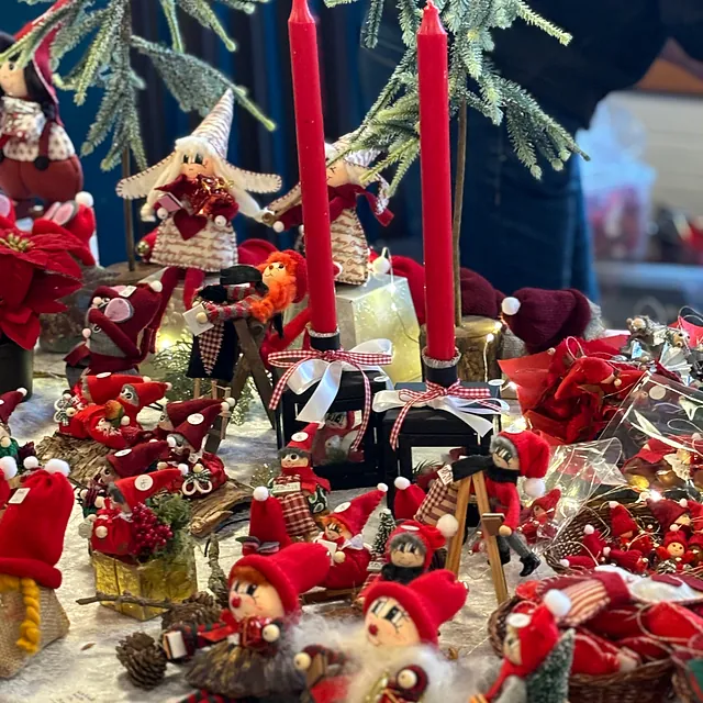 Julepynt ved bod